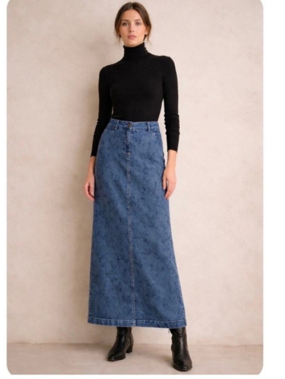 Van Heusen denim skirt
